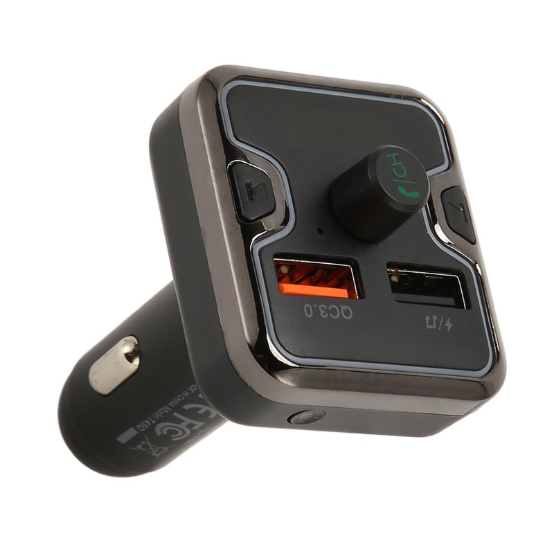 Car Music Adapter Hands Free Calling Lossless Sound Quick Charging