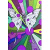Luna Moth Notebook: Lined Page Journal