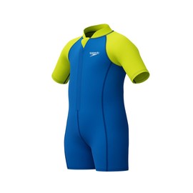 Speedo Boys' Learn to Swim ESential Wetsuit Neoprene Suit, SwiMing LeSons, Soft Touch, Neoprene, Turkish Sea, 6YRS6YRS