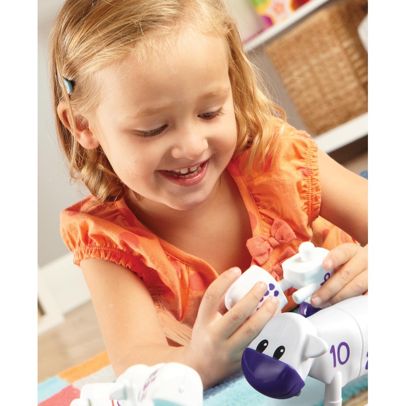 Learning Resources Snap-n-Learn Counting Cows Toy Set - Toddler Toys,