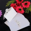 JOYJULY Pack of 50 Beach Themed Wedding Place Card Seashell