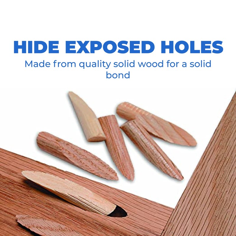 Kreg P-OAK Solid-Wood Pocket-Hole Plugs - Oak