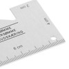 Metal Sewing Ruler Aluminium Alloy Light Flexible Portable Accurate Hand