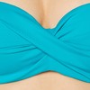 s.Oliver Women's Bügel-Bandeau-Top JPF-27 Underwired Bikini Top, Turquoise (Türkis 30),