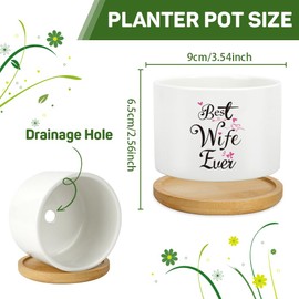 Gifts for Wife,Wife Gifts,Valentines Gifts for Wife,Wife Birthday Gifts,Wife Gifts from Husband,Succulent Pots Gifts,Wife Birthday Present Ideas,Wedding for Wife,Wife