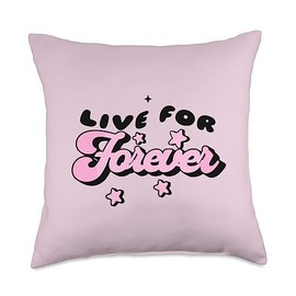 Jehovah Witnesses Gifts Pioneer Gifts JW Gift Shop Jehovah's Witness Live for Forever ORG JW Throw Pillow, 18x18, Multicolor