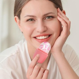 Massager, Molds & Trays Ice Holder | Ice Facial Roller to Naturally Tone & Tighten Skin No Leakage for Skin Care Tools