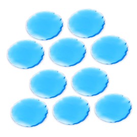 Healeved 10pcs Cold Eye Mask Cooling Gel Eye Mask Under Eye Patches Eye Ice Pads Eye Cooling Gels Gel Eye Pad Eye Pads Gel Eye Cover Gel Eye Masks Eye Cover for Cooling Blue Pvc
