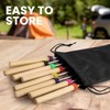 Kitchen Smores Sticks - 8 Pack, 32" Telescopic Marshmallow Roasting