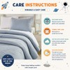 Brandream Kids Outer Space Bedding Set Twin Size Quilts Cotton