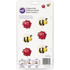 Wilton Marken Bee und Marienkäfer Form für Süßigkeiten Biene/Maikäfer Sortiert