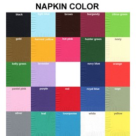 200 Teal Luncheon/Dinner Napkins Plain Solid Color