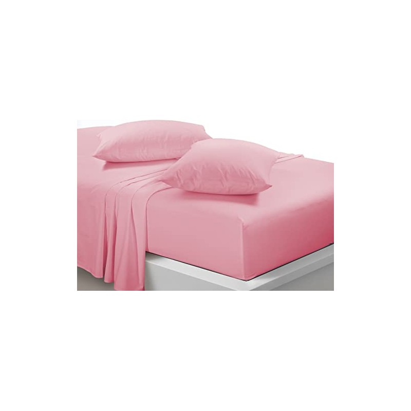 Comfort Collections Fitted Bed Sheet With FREE MATCHING 2 X