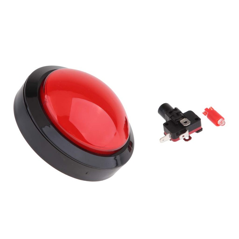 Domed LED Push Button Arcade Game Project 5 Colors -