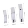 PACKOVE 3PCS Refillable Pump Bottles 15ML 30ML 50ML Small Travel