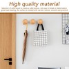 HSUYUN Wooden Coat Hooks, Pack of 8 Wall Hooks with