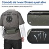 Cangurera de Viaje 2 Piezas, Cinturón de Viaje con Bloqueo
