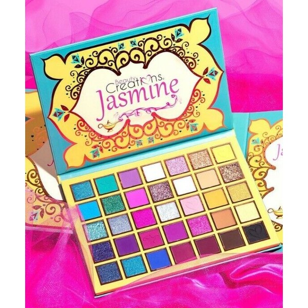 Beauty Creations JASMINE 35 Color Eye Shadow Palette Glitter & Neon Eyeshadow