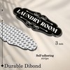 Laundry Room Sign for Door - 9x3 Dibond Laundry Decor
