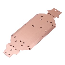 RiToEasysports RC Car Chassis, Aluminium Alloy Metal RC Car Base Plate Replacement for WLtoys 1/14 144001 144002 144010 Remote Controlled Model Car