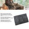Heated Blanket Hot Heating Pad USB Powered Adjustable Temperature Fast