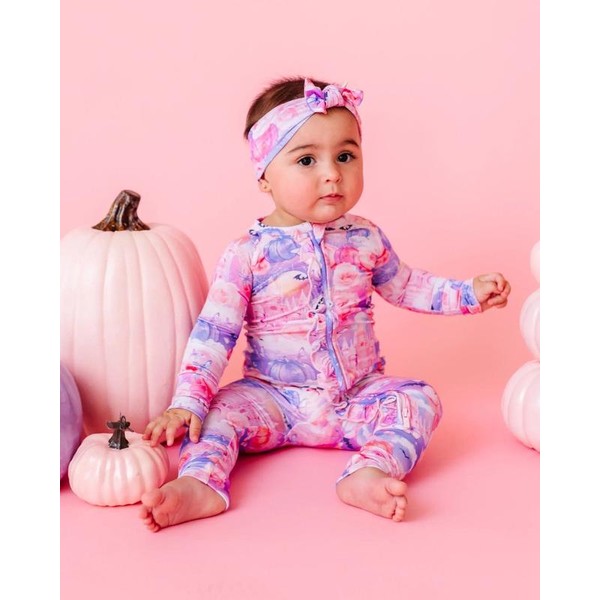 Romeo and Ghouliet Convertible Ruffle Romper - Size: 12 -