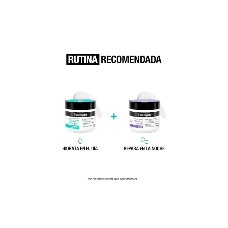 Neutrogena Face Care Intensive Crema Hidratante Facial Mate 3 en