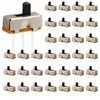 Jersvimc 100Pcs 3mm Micro Switches Mini Silde Switch - 1p2t