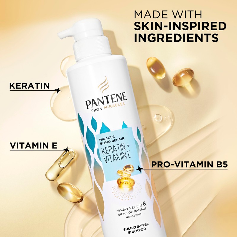 Pantene Pro-V Miracles Bond Repair Keratin + Vitamin E Sulfate-Free
