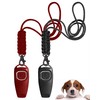 TODREMOU Dog Whistle Recall Training 2 Pack-Professional High Pitch-Can Be