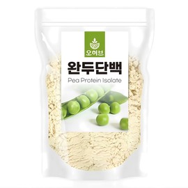 Oh Herb Pea Protein 500g Vegetable Pea Protein Protein Supplement Powder Vegan Protein, 1 Piece / 오허브 완두콩단백질 500g 식물성 완두 단백질 프로틴 보충제 파우더 비건단백질, 1개