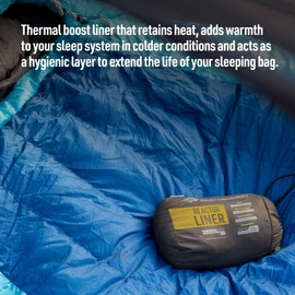 Sea to Summit Reactor Sleeping Bag Liner, Regular Compact (78 x 31.5)