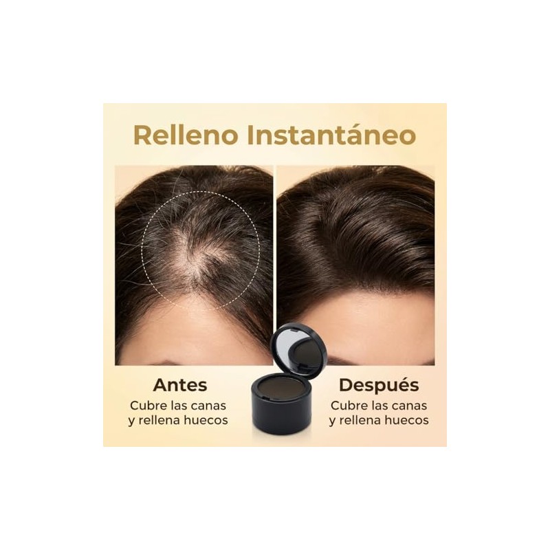 Corrector Polvo para Raíces del Cabello Hair Line Shadow, Marrón