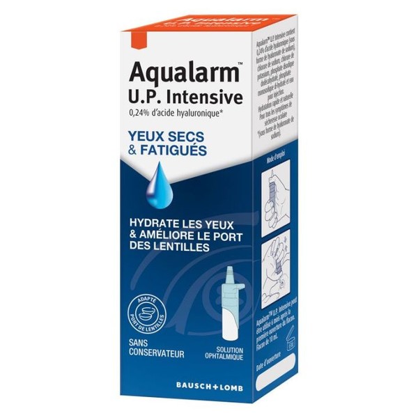Bausch & Lomb Aqualarm U.P. Intensive Yeux Secs et Fatigués 10 ml