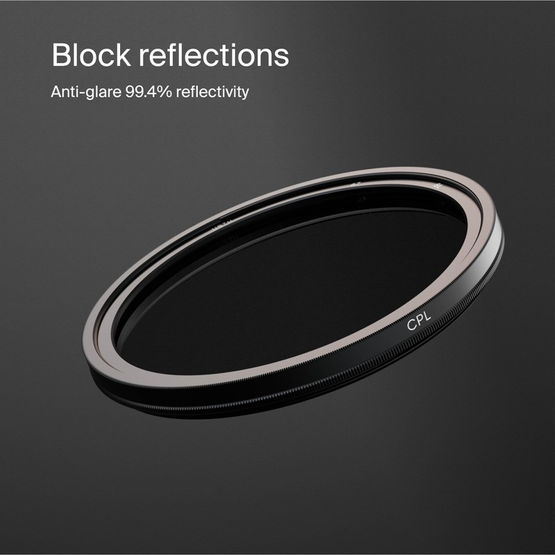 Urth 49mm Circular Polarizing (CPL) Lens Filter - Multi-Coated, Slim