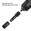 CASOMAN 1/2-Inch Drive Shallow Impact Socket Set, Metric, 10mm-32mm, CR-V,
