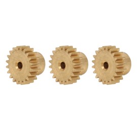 RC Motor Gear 20T M0.6 Copper Pinion Set, RC Motor Pinion Set Fits for 370, 380, 390 Motors 1/12 1/16 RC Cars