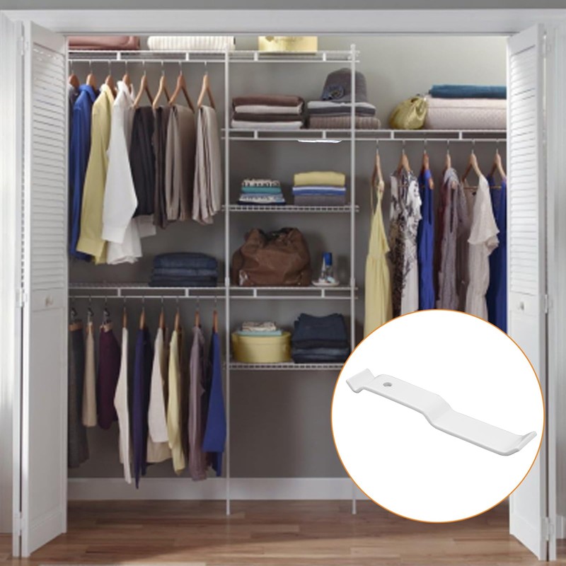 Brackets, 3 Inch Wire Shelf Corner Support Bracket Replacement for