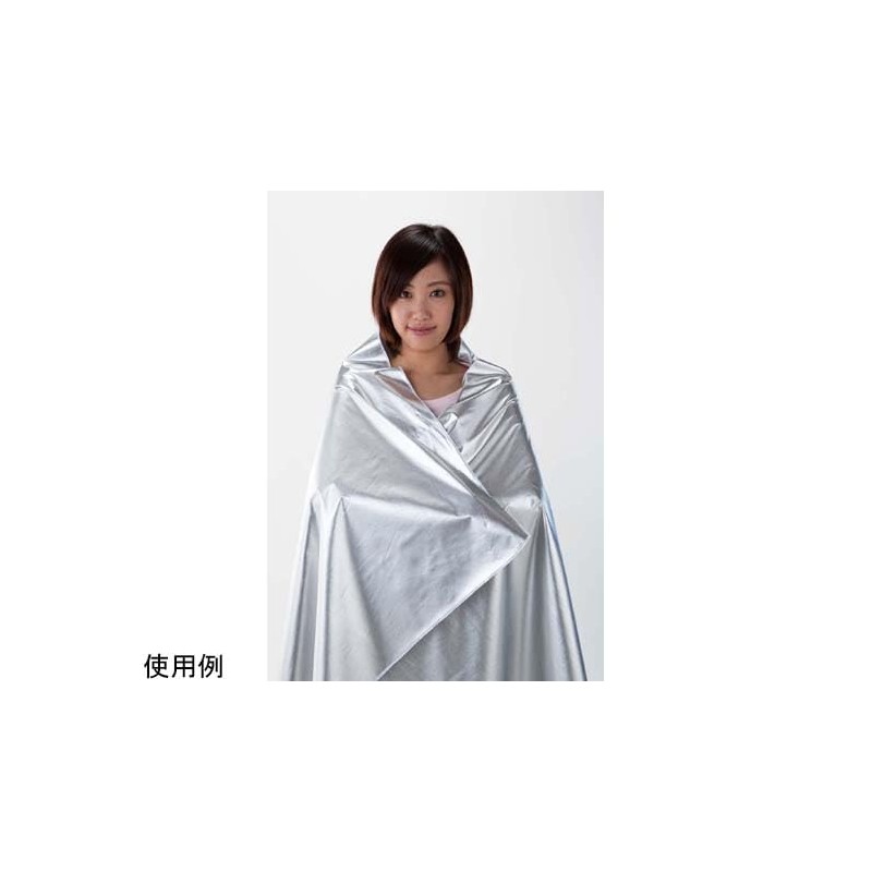 Meiwa Gravure Disaster Preparedness Aluminum Sheet YAL3-1318 130x180 Silver Double