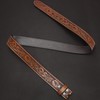 XZQTIVE Western Leather Belt Strap for Men Women Cowboy Cowgirl
