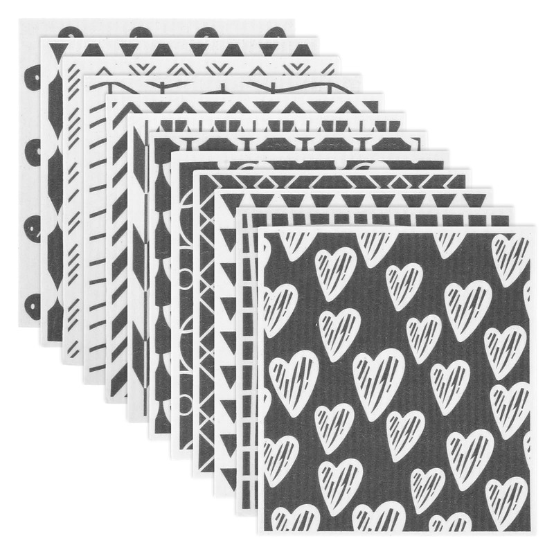 ZLHETWT Absorbent Swedish Dishcloth for Reusable Paper Towel Swedish Dish