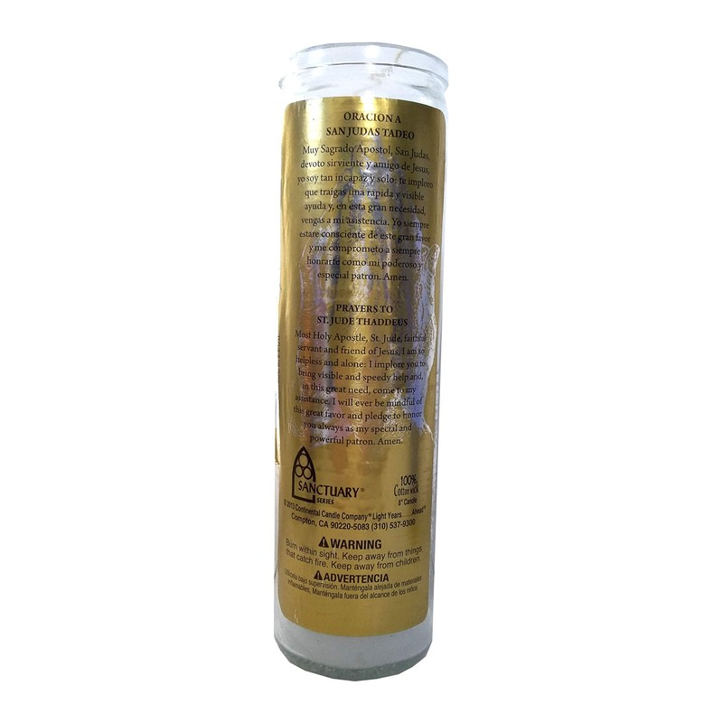 St. Jude Thaddeus (San Judas Tadeo) Perfumed Devotional Candle