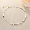 KELITCH Colorful Choker Necklaces Handmade Shell Pearl Collar Necklaces Boho