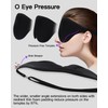 Hochoek Sleep Mask - Ventilate, Senseless, Ergonomics 3D, Side Sleeper