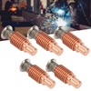5Pcs Plasma Torch Electrode Copper High Temperature Resistance Accessories 220971