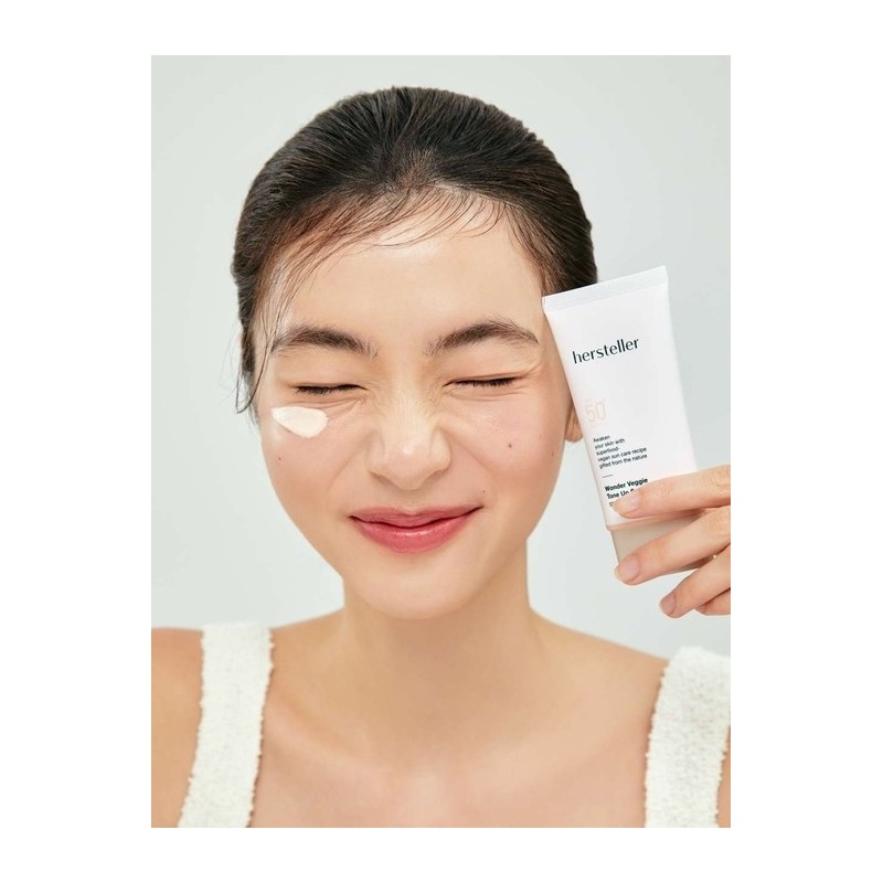 Wonder Veggie Vegan Relief Sun Cream + Tone Up Sun