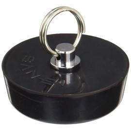 SANEI H29F-50 Rubber Plug for Bath, No Chain, Outer Diameter 2.0 inches (50 mm), Height 1.8 inches (45 mm)