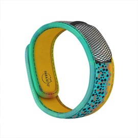 PARA'KITO Mosquito Insect & Bug Protection Wristband - Mosquito Stickers & Bug Spray Alternative - Summer Essentials, Beach Accessories, Hiking & Camping Essentials - Natural Essential Oils (Trout)