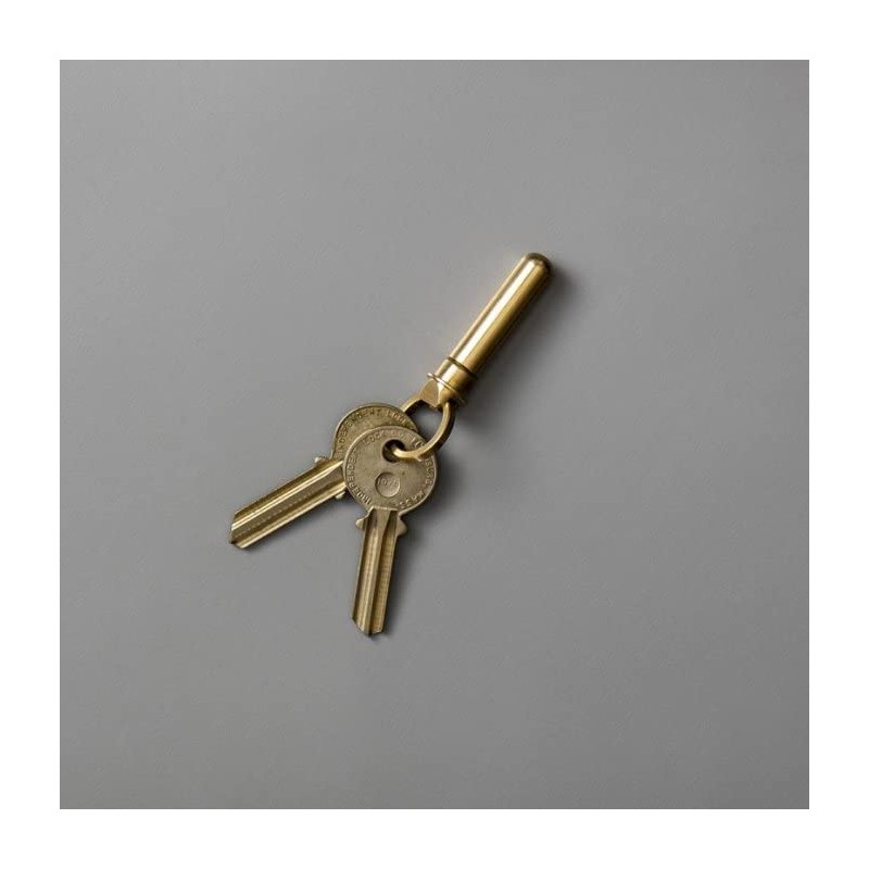 Candy Design & Works Bullet Key Ring CHW-12, silver/gold