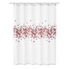 Kleine Wolke Cora Shower Curtain, Textile PES, Multicoloured, 180 x